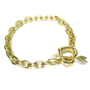 TIFFANY Heart Arrow Bracelet Yellow Gold ed